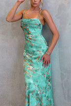 LISBON – Floral Maxi Dress – 4789