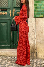 ALICANTE – Bell Sleeve Maxi Dress – 8018