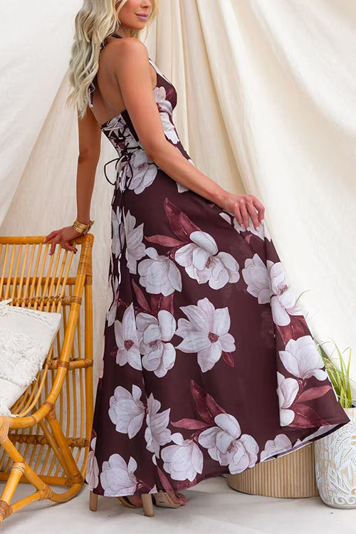 ALICANTE – Floral Maxi Dress – 9774
