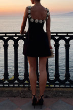 ANTIBES – Backless Mini Dress – 7114