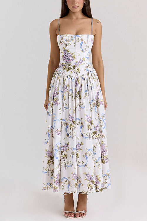 CORFU – Floral Maxi Dress – 6321