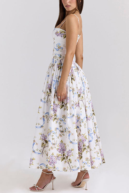 CORFU – Floral Maxi Dress – 6321