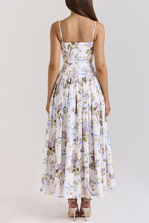 CORFU – Floral Maxi Dress – 6321