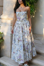 CORFU – Floral Maxi Dress – 6321