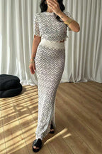 MONACO – High Rise Maxi Skirt – 7012