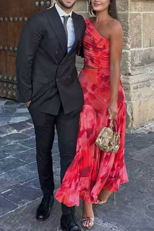 POSITANO – Off Shoulder Crop Set – 6634