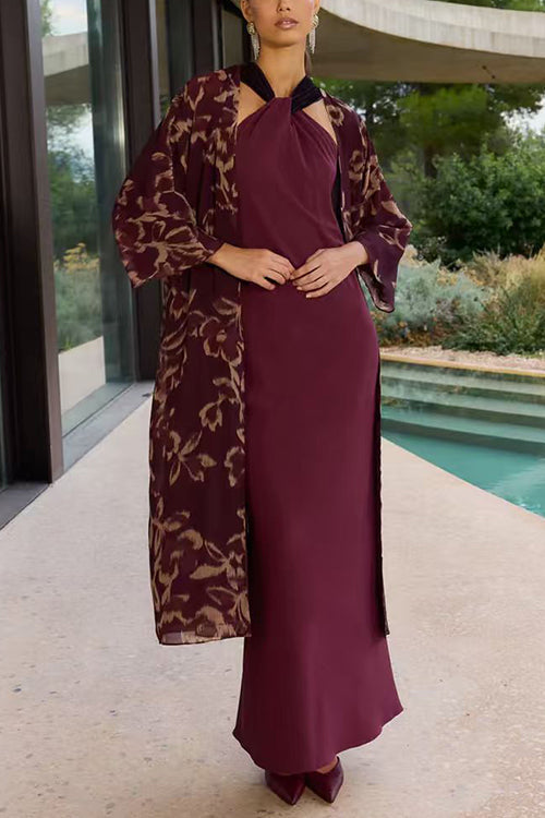 BARCELONA – Sleeveless Maxi Dress – 7623