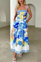 ATHENS – Sleeveless Maxi Dress – 7507