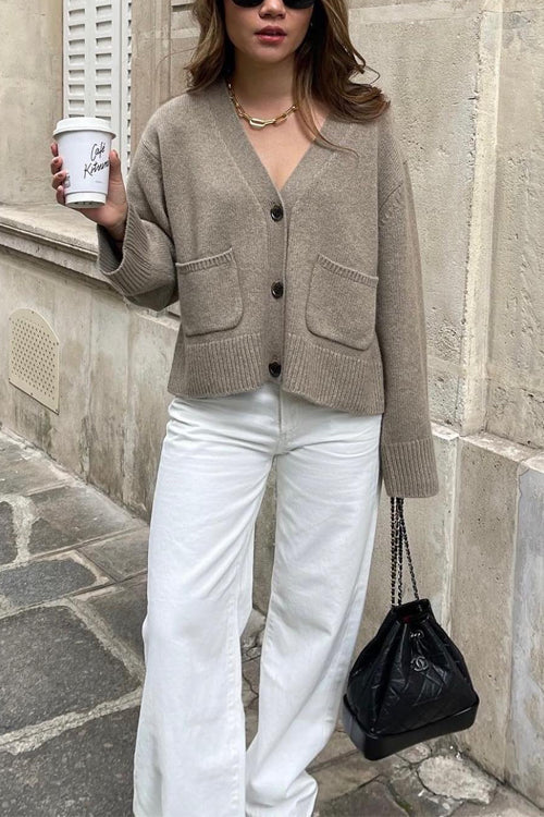 ANTWERP – V Neck Cardigan – 7314