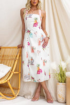 VALENCIA – Sleeveless Midi Dress – 6012