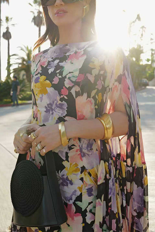 TAORMINA – Floral Maxi Dress – 9687