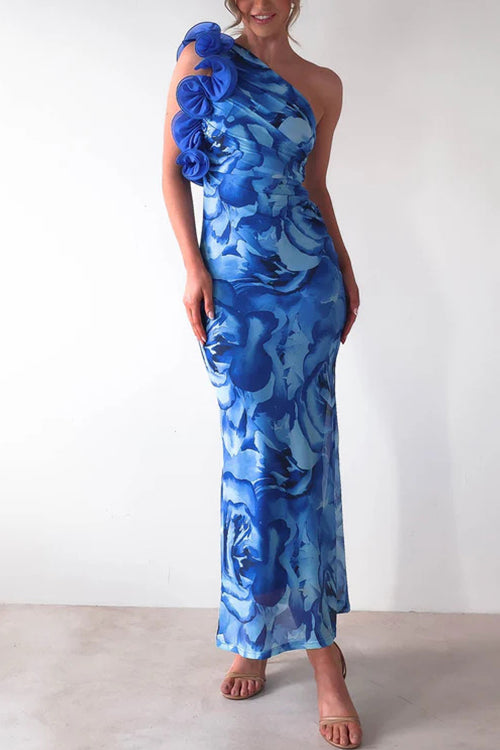 PORTO – One Shoulder Maxi Dress – 7400