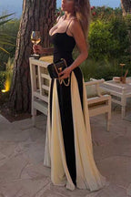 ALICANTE – Color Block Maxi Dress – 5995