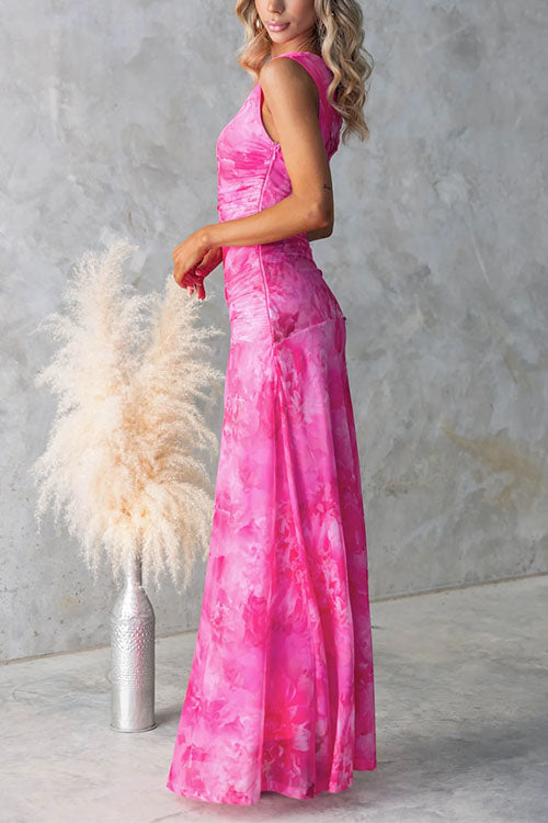 TAORMINA – Asymmetric Maxi Dress – 1383