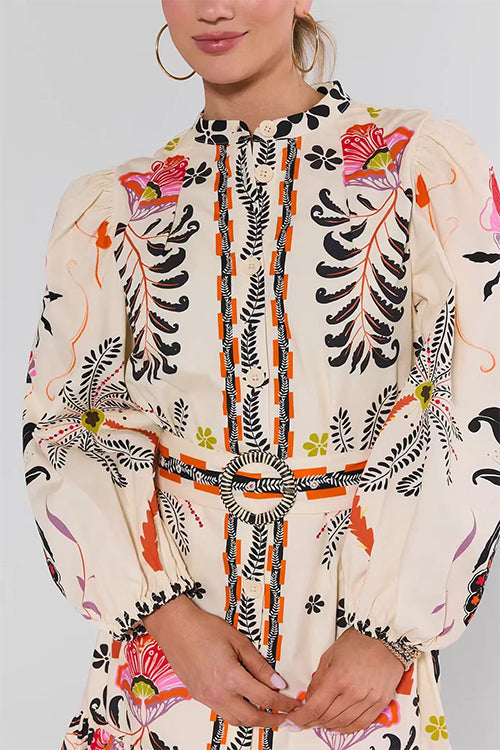 MALAGA – Button Up Mini Dress – 3225