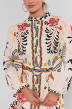 MALAGA – Button Up Mini Dress – 3225