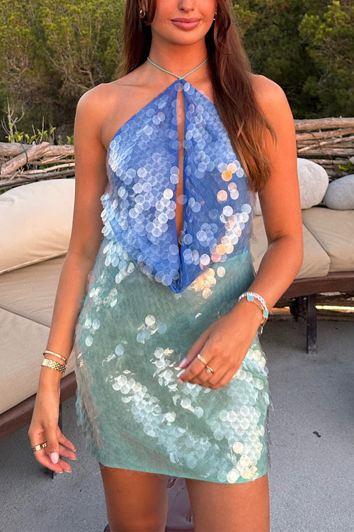 CANNES – Sequin Mini Dress – 4814