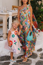 FLORENCE – One Shoulder Maxi Dress – 7689