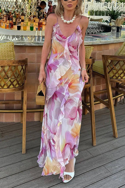 POSITANO – Backless Maxi Dress – 7015