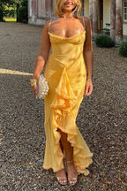 NICE – Spaghetti Strap Maxi Dress – 5497