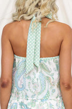 VENICE – Halter Paisley Top – 9385