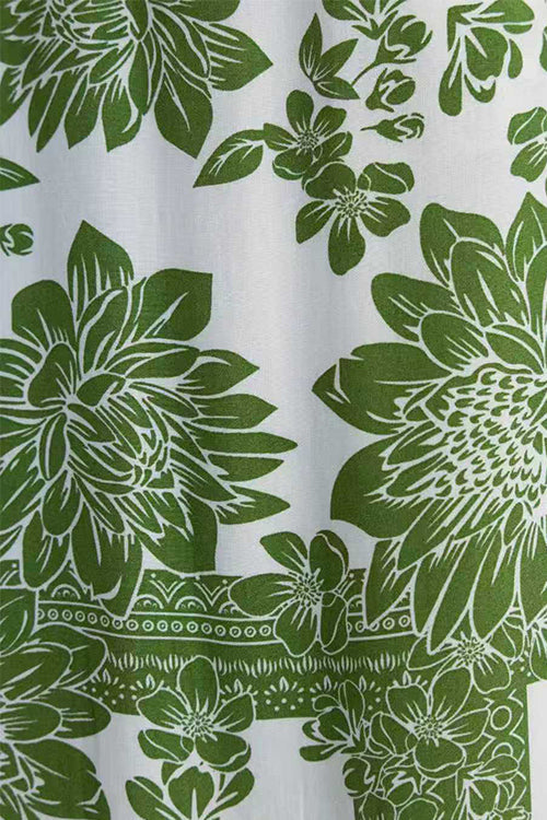 SANTORINI – Sleeveless Floral Top – 4269