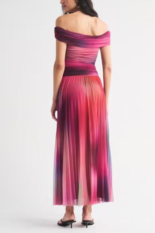 VALLETTA – Off Shoulder Maxi Dress – 7450