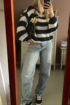 WARSAW – Striped Pullover Sweater – 7988