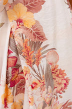 TAORMINA – Strapless Floral Jumpsuit – 7097