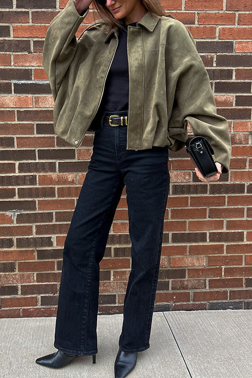 CORFU – Lapel Bomber Jacket – 5522