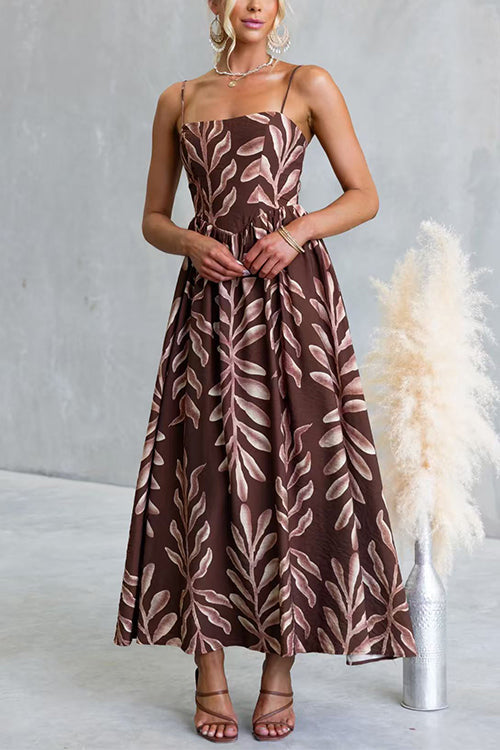 PALERMO – Spaghetti Strap Maxi Dress – 9146