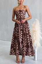 PALERMO – Spaghetti Strap Maxi Dress – 9146