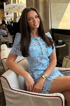 LYON – Lace Mini Dress – 5482