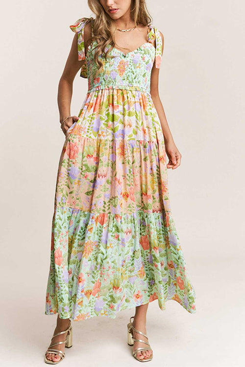 ANTIBES – Floral Maxi Dress – 8281