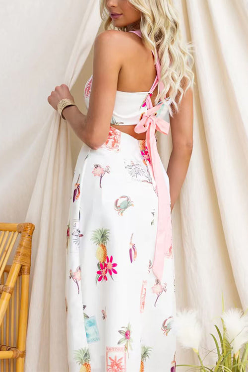 VALENCIA – Sleeveless Midi Dress – 6012