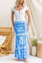 MADRID – Ruffle Button-Up Top – 8625