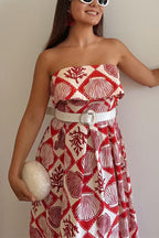 VENICE – Strapless Maxi Dress – 3591