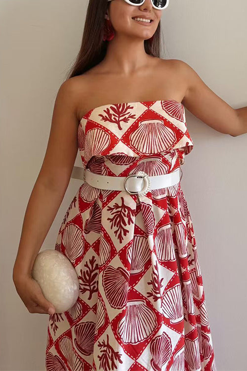 VENICE – Strapless Maxi Dress – 3591