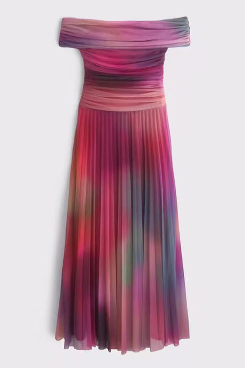 VALLETTA – Off Shoulder Maxi Dress – 7450