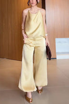 ANTIBES – Satin Two-Piece Set – 9767