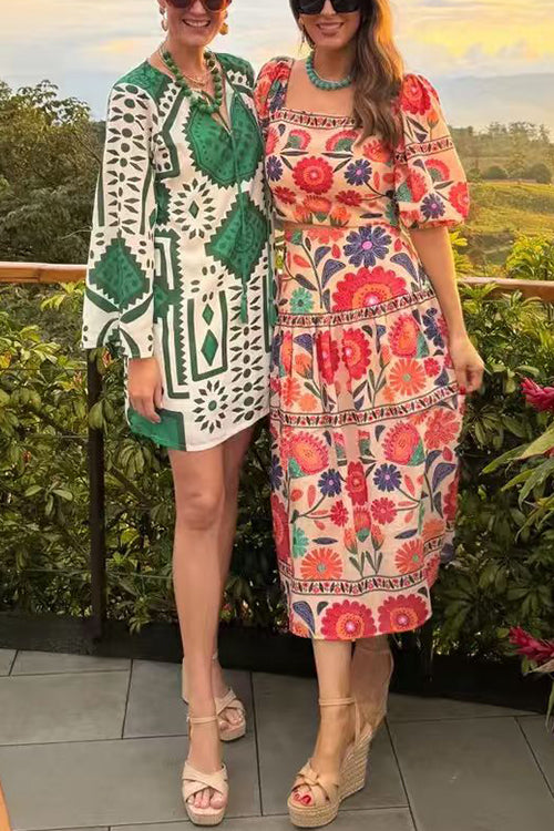 LYON – Puff Sleeve Crop Top – 6795