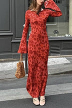 ALICANTE – Bell Sleeve Maxi Dress – 8018