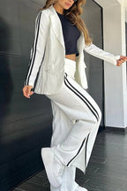 SPLIT – Blazer Pants Set – 8432