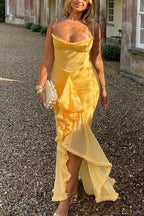 NICE – Spaghetti Strap Maxi Dress – 5497