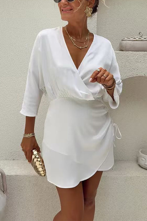 MONTPELLIER – Satin Mini Dress – 9908