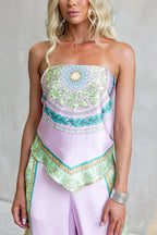 CANNES – Strapless Printed Top – 6681