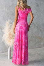 TAORMINA – Asymmetric Maxi Dress – 1383