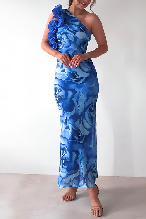 PORTO – One Shoulder Maxi Dress – 7400