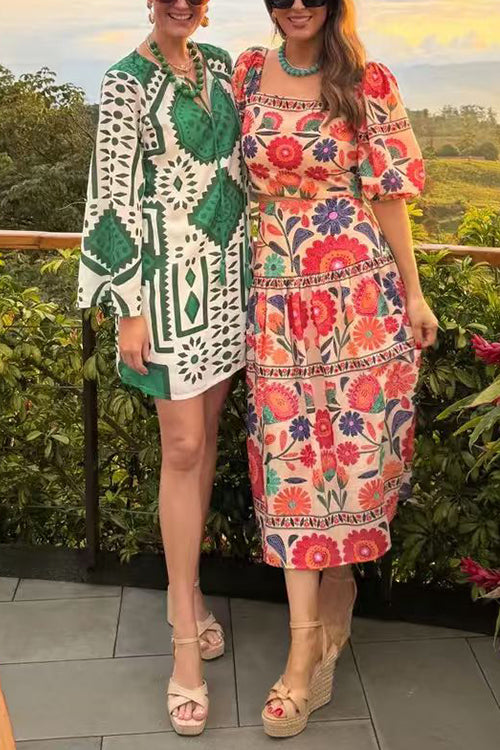 MARSEILLE – High Rise Midi Skirt – 6008