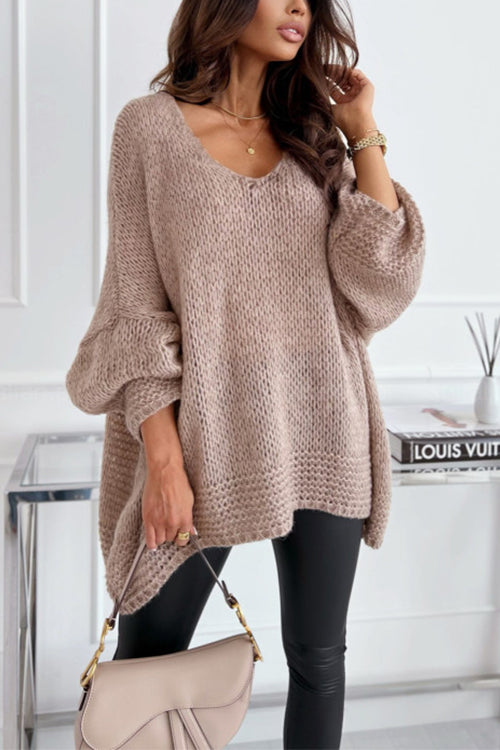 COPENHAGEN – V Neck Pullover Sweater – 6516